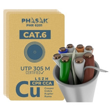 Bobina cable red phasak utp cat.6